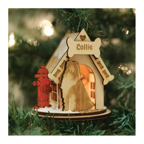 Ginger Cottages Collie (K9116) Ornament, Multi (#81015)