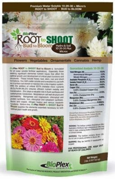 BioPlex [Water Soluble] 10-20-30+Micro's Root-to-Shoot | Bud-to-Bloom- 3lb.