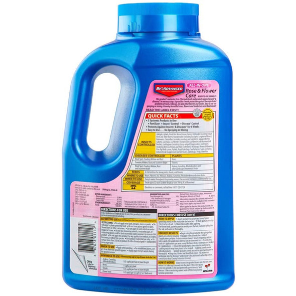 BioAdvanced All-In-One Rose and Flower Care Granuels, 4 LB
