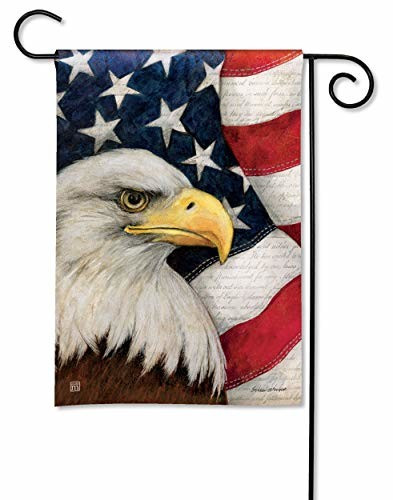 BreezeArt Studio M American Eagle Decorative Garden Flag Premium Quality