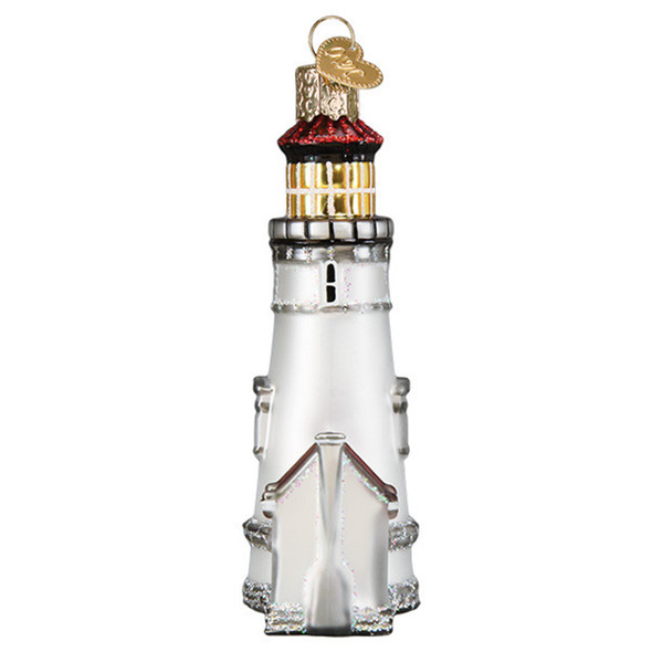Old World Christmas Glass Blown Ornament, Heceta Head Lighthouse (With OWC Gift Box)