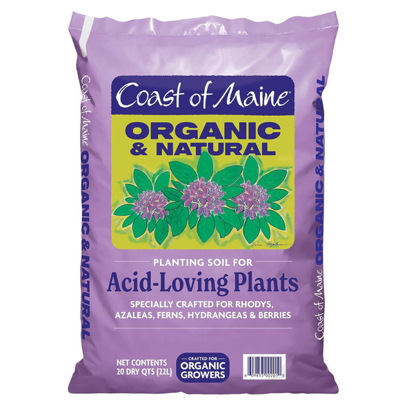 Coast of Maine Planting Soil for Acid-Loving Plants, 20qt