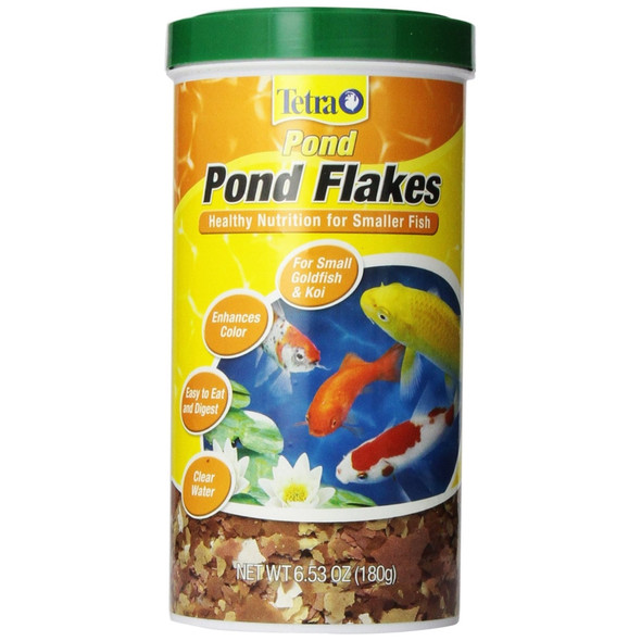 Tetra Pond Goldfish Flakes for Goldfish & Koi, 6.53 oz