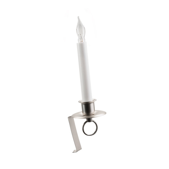 IMC Cambridge Electric Candle w/ 3" Bracket, Pewter, 8" (Qty 1)