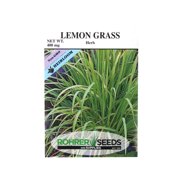 Rohrer Seeds Lemon Grass Herb