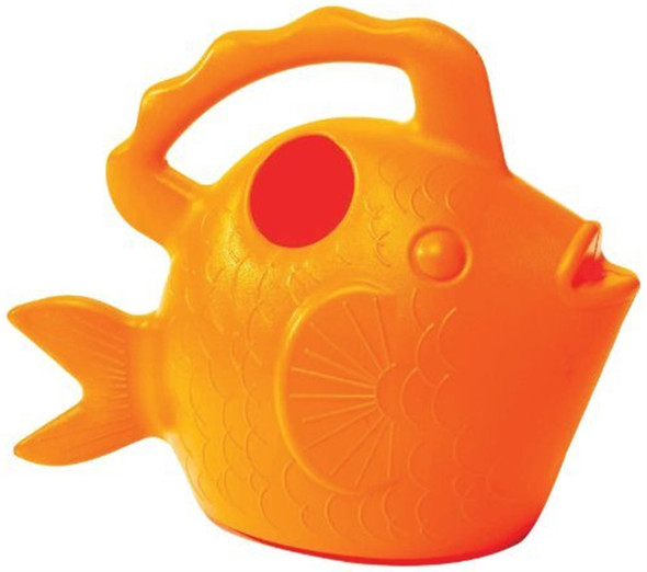 Novelty Squirt Fish Kids Watering Can, Orange, 1 Gallon