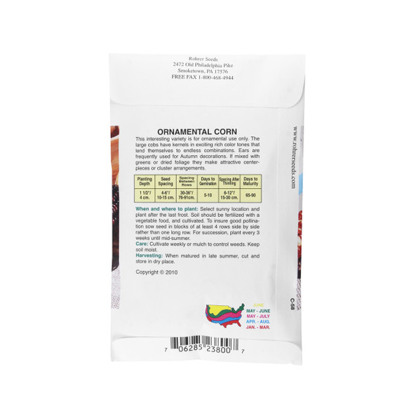 Rohrer Seeds Rainbow Hybrid Sweet Corn