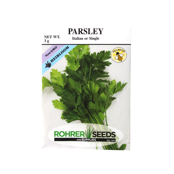 Rohrer Seeds Italian or Single Parsley