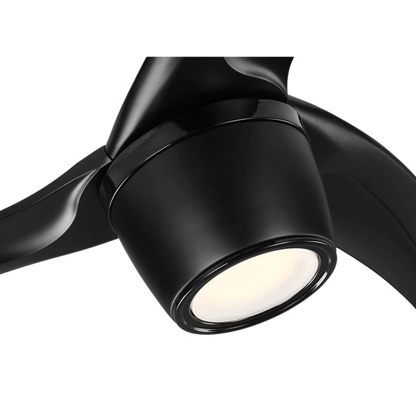Monte Carlo Skylon Ceiling Fan, Outdoor Rated, Matte Black, 56"