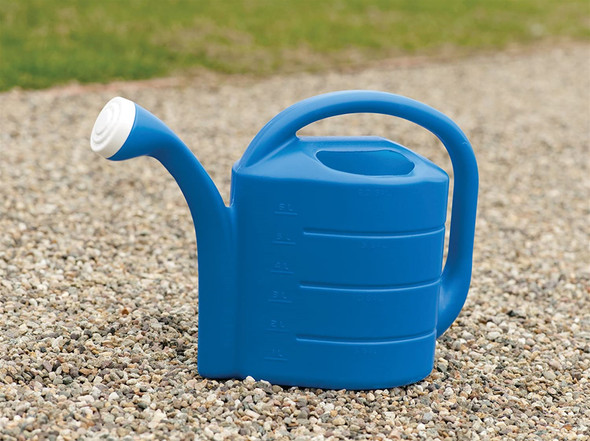 Novelty 30409 2 Gallon Deluxe Watering Can, Bright Blue