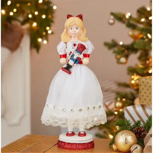 Kurt Adler Hollywood Collection, The Nutcracker Suite, Clara, 15"