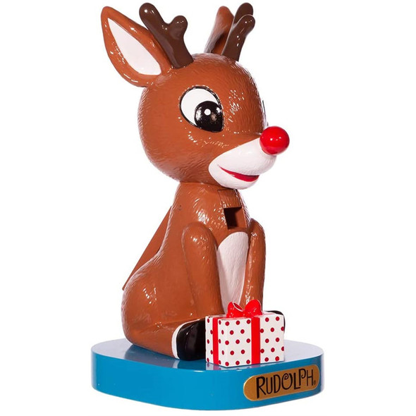 Kurt Adler Rudolph The Red Nose Reindeer Nutcracker, 8"