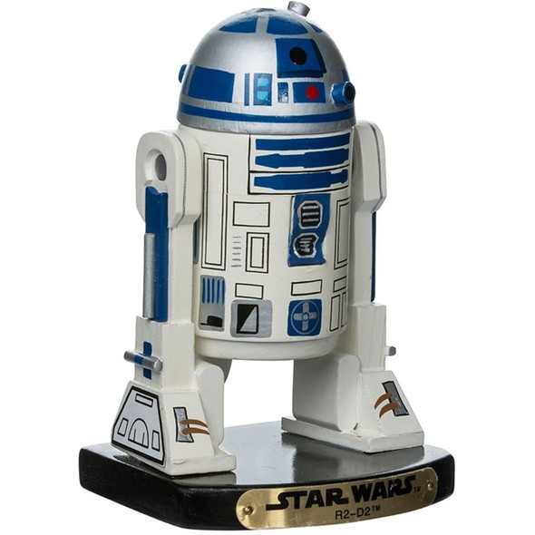 Kurt Adler Star Wars Nutcrackers, R2D2 Nutcracker, 7"