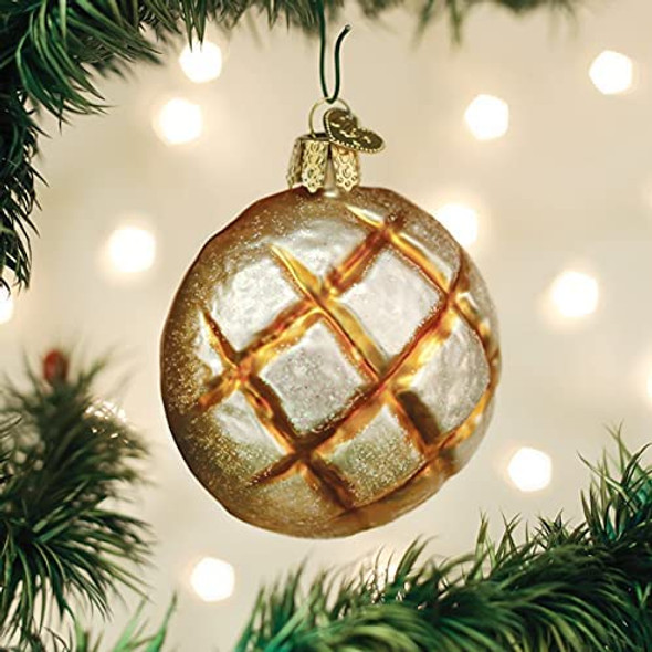 Old World Christmas Glass Blown Ornament, Sourdough Bread (#32484)