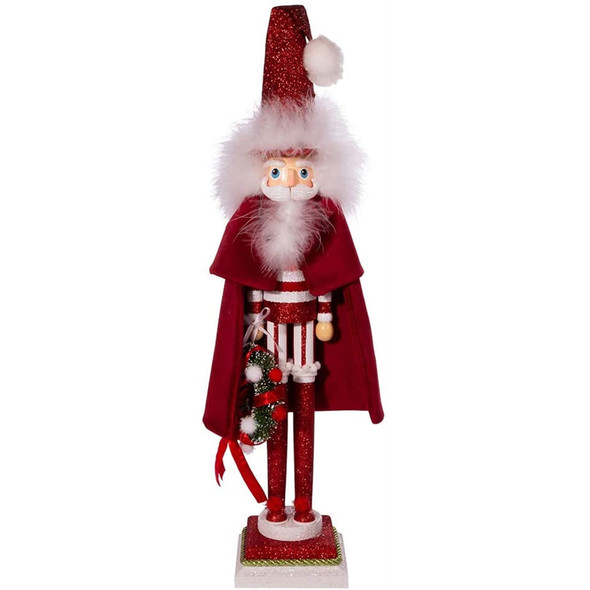 Kurt Adler Hollywood Nutcrackers Red Skinny Nutcracker, 20"