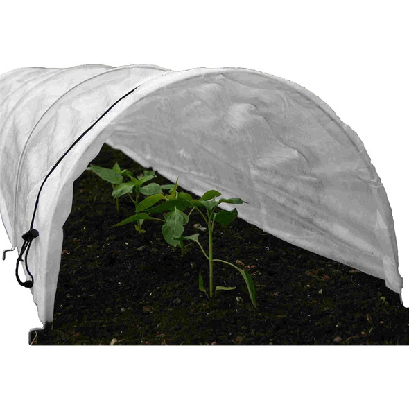 Bosmere Fleece Tunnel Plant Row Cover, 10-Feet, Green