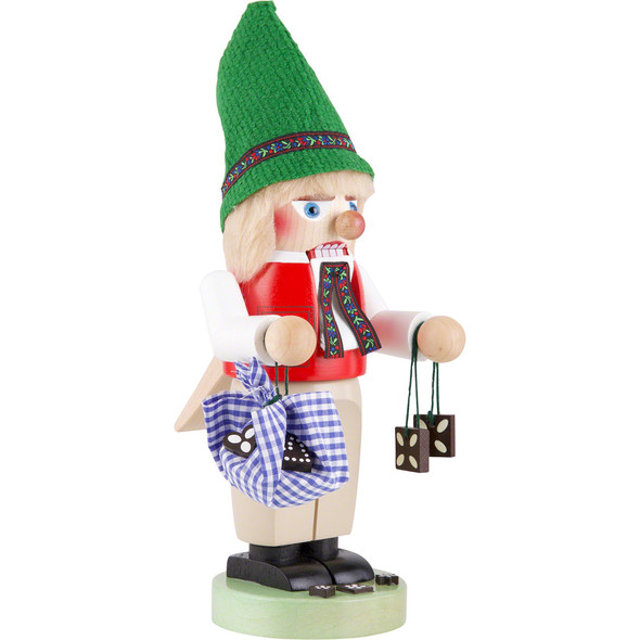 Steinbach Wooden Chubby Nutcracker Collection, German Christmas Decoration, Hansel, 13"