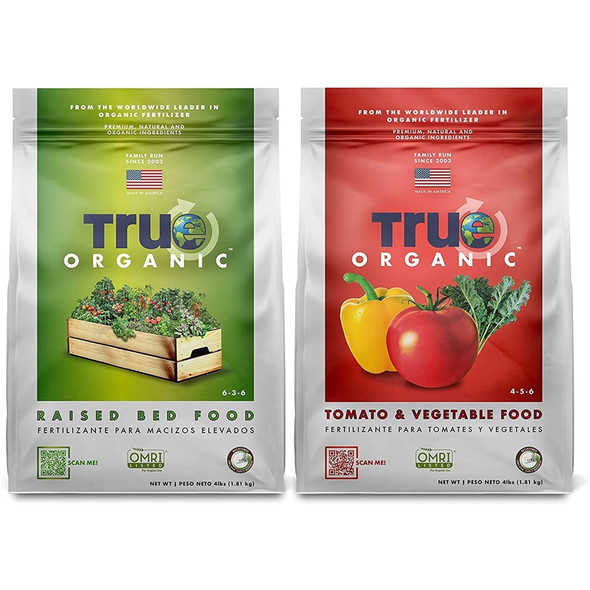 True Organic Granular Raised Bed Plant Food, 4lbs
