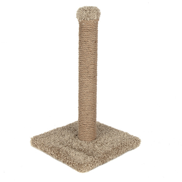 Ware Pet Products Rope Scratching Post for Cats, 21”