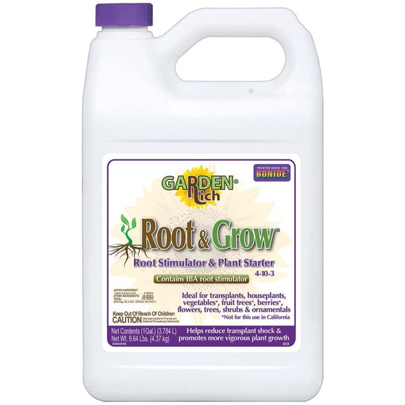 Bonide Root and Grow Root Stimulator and Plant Starter, Fertilizers Concentrate (1 Gal.)
