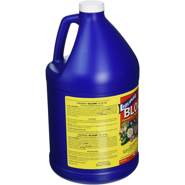 Liquinox 0-10-10 Flower Bloom Liquid Fertilizer, Concentrate, 1 Gallon