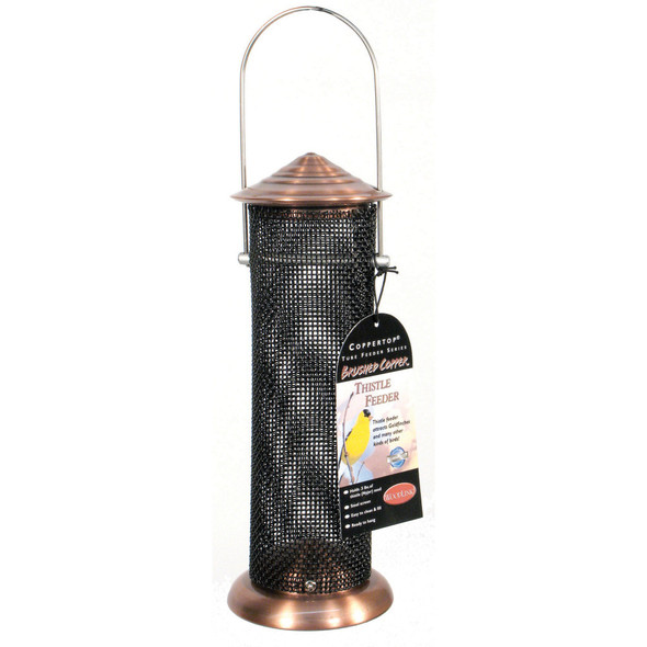 Woodlink Coppertop Thistle Mini Tube Feeder