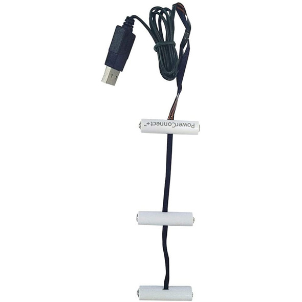 Kurt Adler 3-AAA USB Power Connect and Converter Battery Replacement
