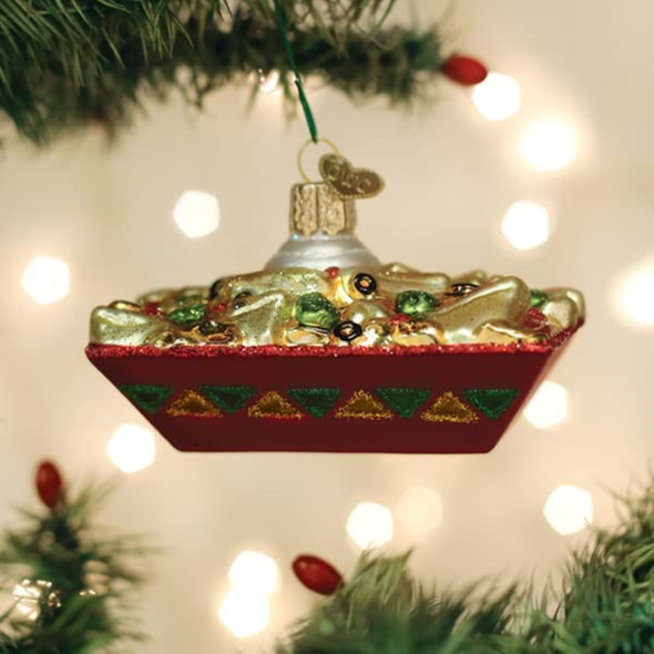Old World Christmas Glass Blown Tree Ornament, Nachos