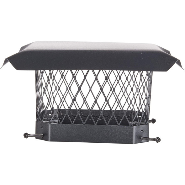 HY-C Shelter Bolt On Single Flue Steel Chimney Cover, 9" x 9"