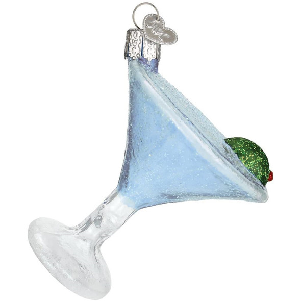 Old World Christmas Glass Blown Ornament for Christmas Tree, Martini (With OWC Gift Box)