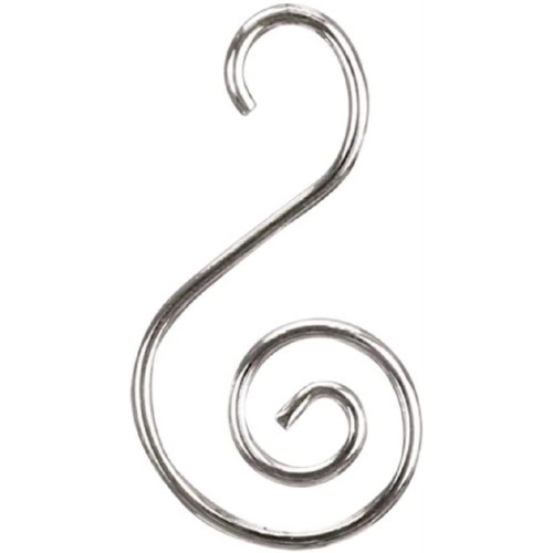 Old World Christmas Metal S-Hook Ornament Hangers, Silver (Pack of 24)