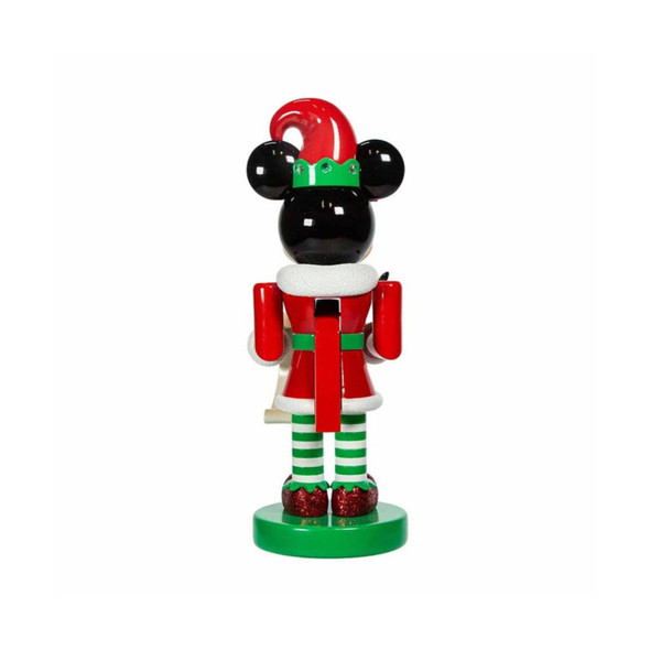 Kurt Adler Minnie The Elf Nutcracker, 10"