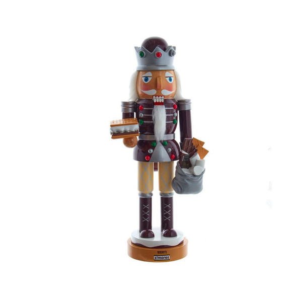 Kurt Adler Hershey's S'Mores Nutcracker, 14" Kurt Adler Hershey's S'Mores Nutcracker, 14"