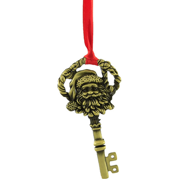 Ganz A Key for Santa Hanging Ornament with Box, 3.5"