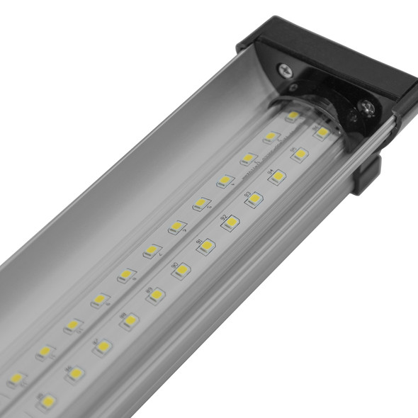 SUNPACK High Output 80W LED 6400K Double Strip Grow Light, White, 48"