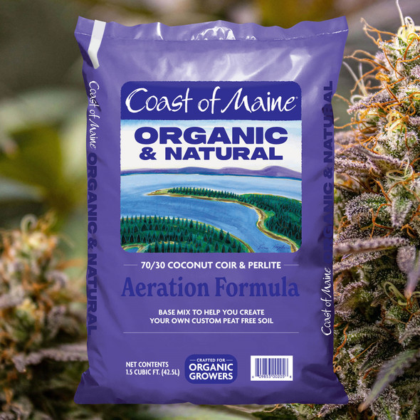 Coast of Maine Organic and Natural Aeration Formula  Base Mix for Custom Soil, 1.5 cu ft