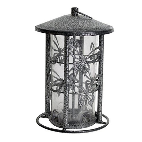 Heath Outdoor Products, The Butterfly Metal Wild Bird Feeder, Capacity 3lbs Seed