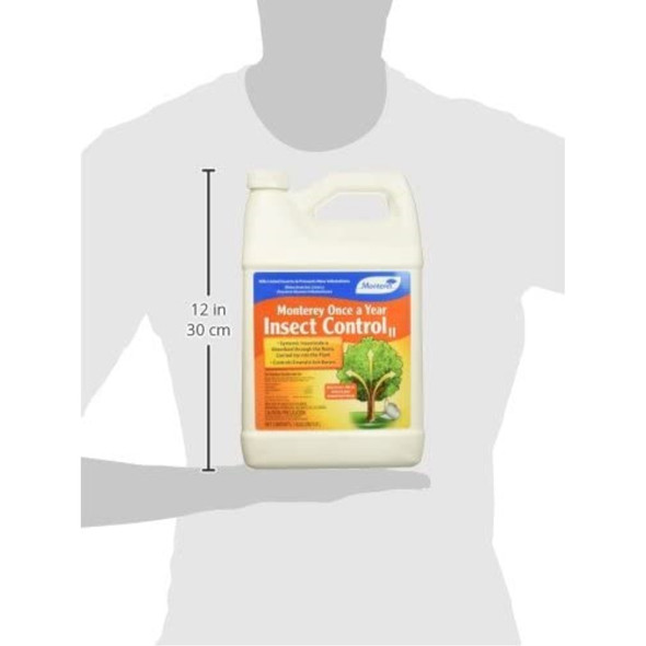 Monterey Once A Year Insect Control II Insecticide, 1 Gallon Concentrate