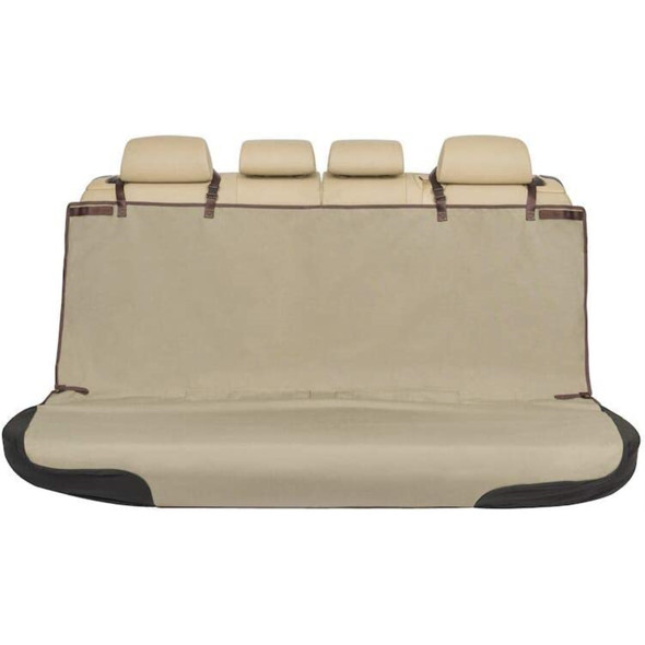 PetSafe Happy Ride Waterproof Bench Cover for Pets, Fits Most Vehicles, Tan