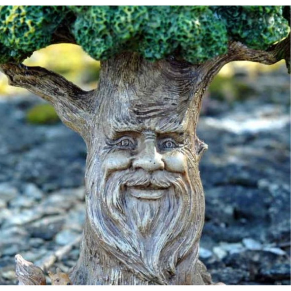 Marshall Home & Garden Fairy Garden Woodland Knoll Collection, Wise Old Tree