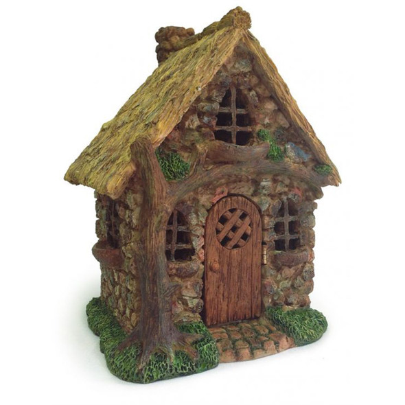 Marshall Home & Garden Fairy Garden Woodland Knoll Collect, English Tree Cottage