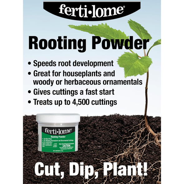 Fertilome Rooting Powder for Rooting Houseplants & Ornamental Cuttings, 2oz