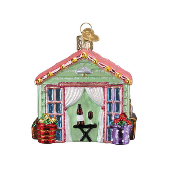 Old World Christmas Glass Blown Ornament for Christmas Tree, She Shed