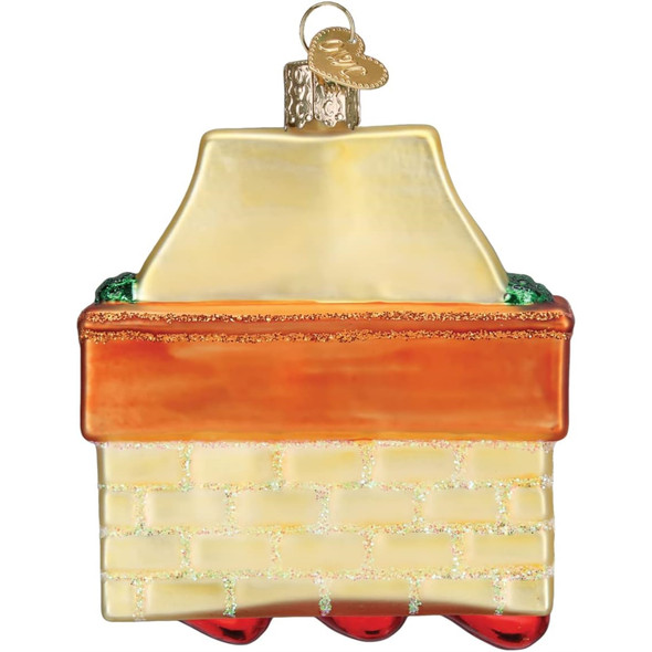 Old World Christmas Glass Blown Ornament for Christmas Tree, Family of 3 Stockings