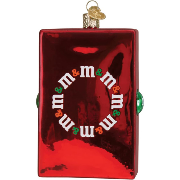 Old World Christmas Blown Glass Ornament for Christmas Tree, M&M's Vending Machine