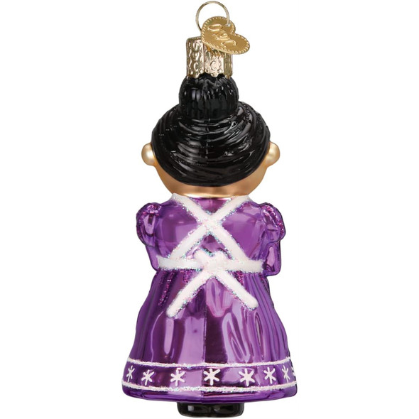 Old World Christmas Blown Glass Ornament for Christmas Tree, Cheery Mrs. Claus