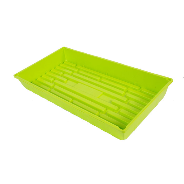 SUNPACK 10 x 20 Indoor Gardening Mega Tray Plastic Seeding Tray for Greenhouses, 2.5