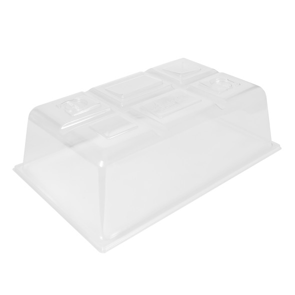 SUNPACK Sundome Plastic Multi-Vented Humidity Dome, Clear, 7"