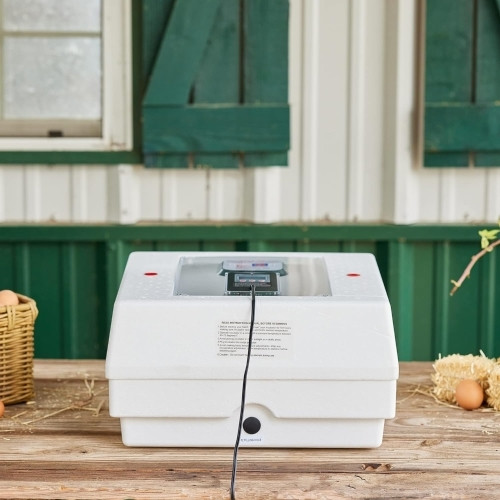 Farm Innovators Heated Digital Still Air Incubator for 4 Dozen Eggs, Deep Tray & 360° View