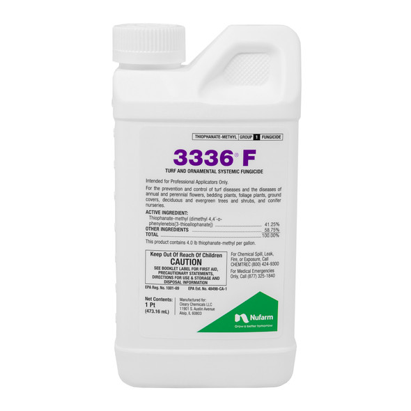 Nufarm Broad Spectrum Systemic Fungicide 3336F for Gardens and Turf, 1pt